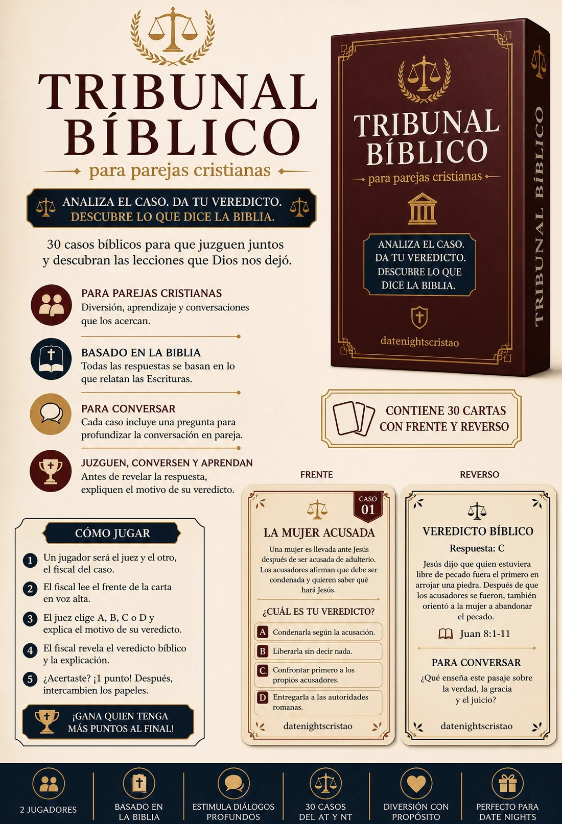 Tribunal Bíblico para parejas cristianas